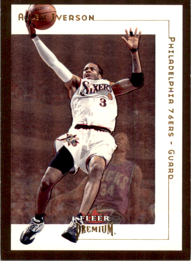 2001-02 Basketball Fleer Premium Allen Iverson Philadelphia 76ers 