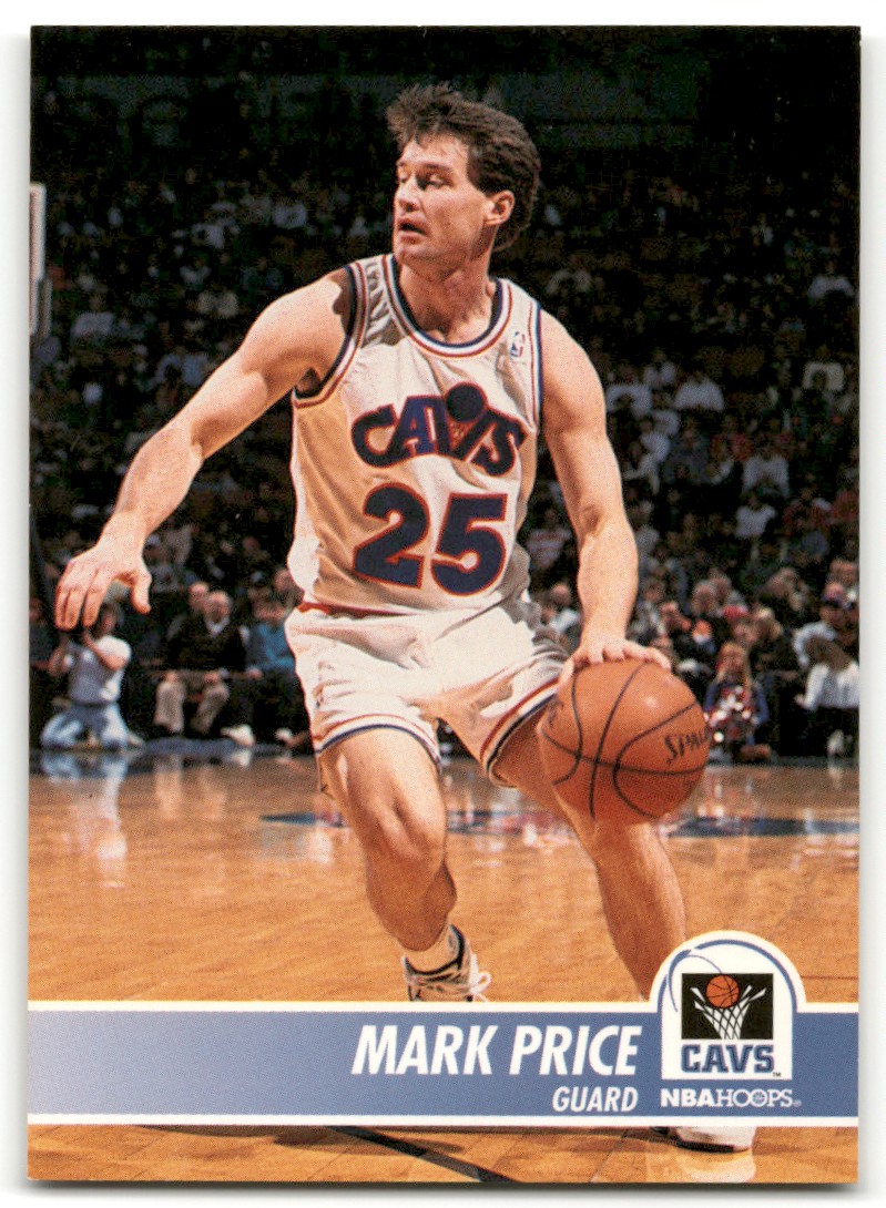 NBA Adidas Originals×CAVS Mark Price #25 Mark Price Jersey: adidas Blue Throwback Swingman #25