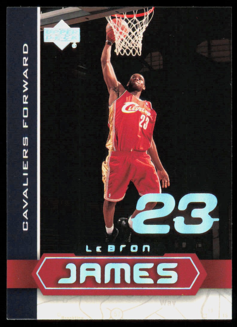 その他 UD Lebron James rookie year card Lebron James Upper Deck 2004-05 Rookie of the Year Card #LJ35