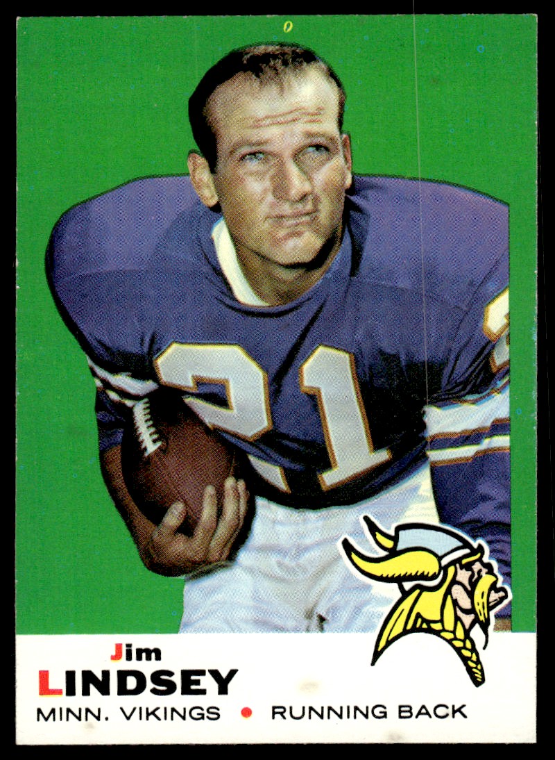 1969 Topps Jim Lindsey Minnesota Vikings #13 | | eBay