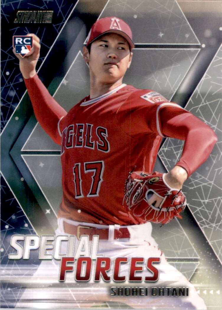 2018 Stadium Club Special Forces Shohei Ohtani #SFSO card front image