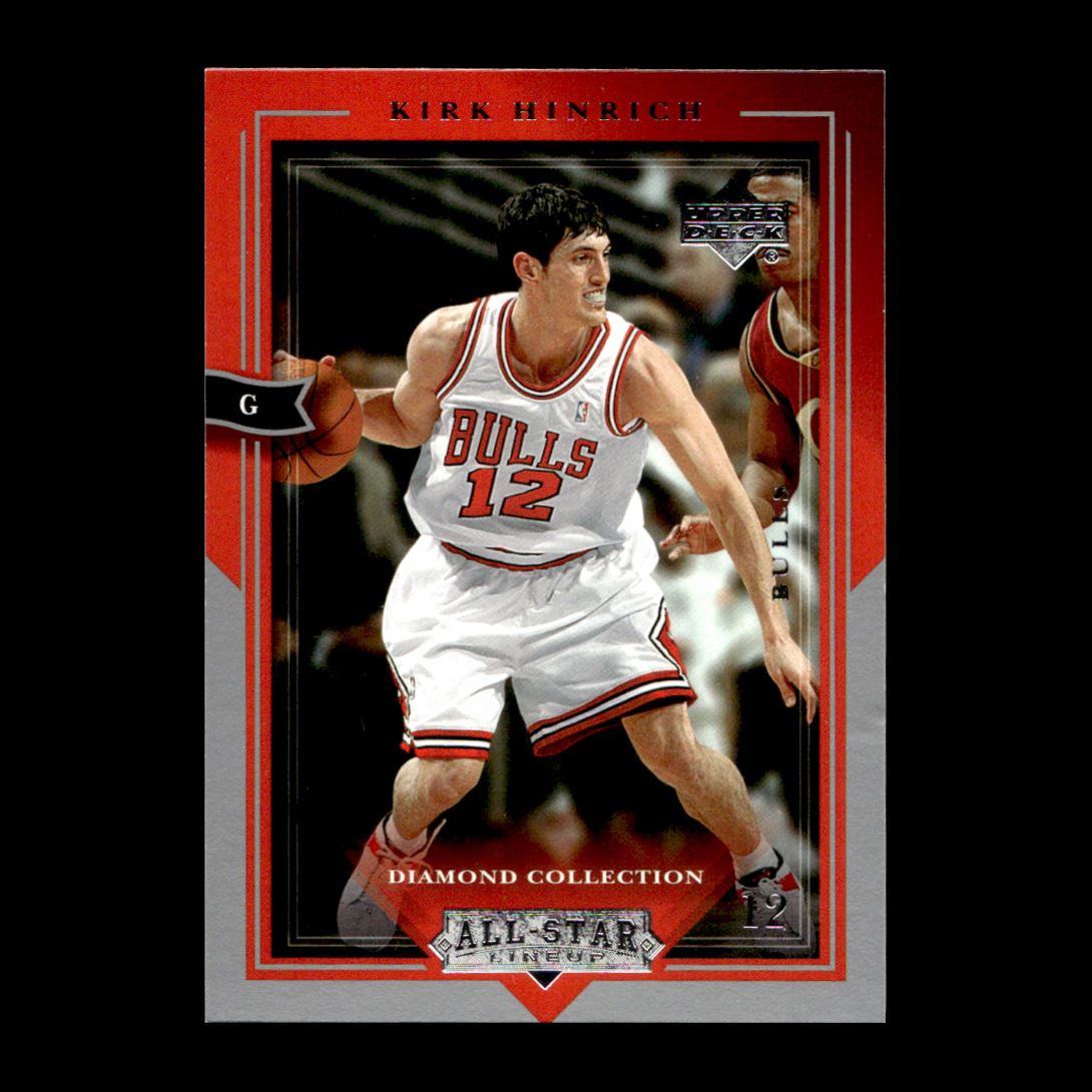 希少♡Kirk Hinrich Chicago Bulls Reebok製　XL 2003-06 Chicago Bulls Hinrich #12 Reebok Jersey (Home) Y