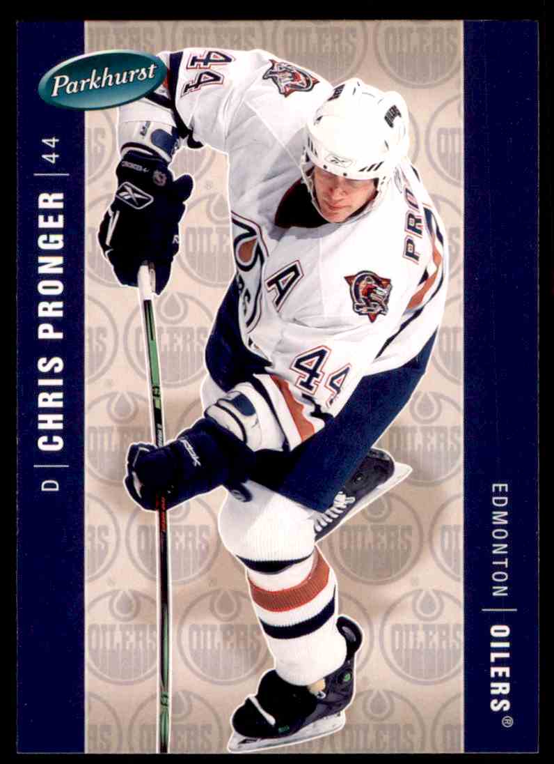 2005-06 Upper Deck Parkhurst NHL Chris Pronger #190