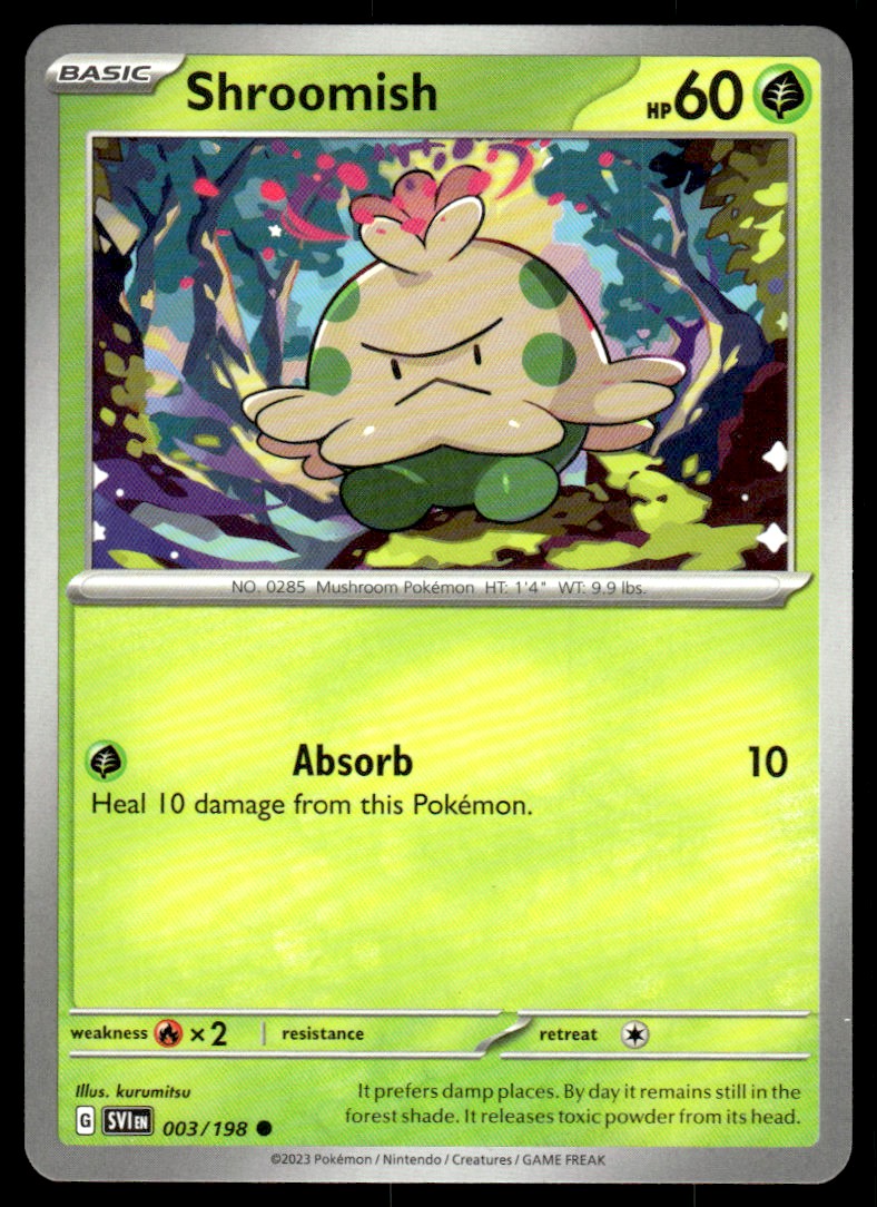 2023 Scarlet & Violet Shroomish #3