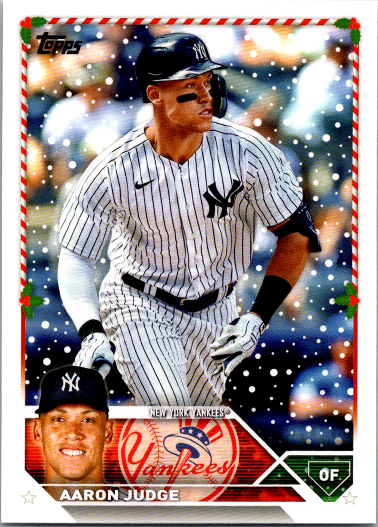 2023 Topps Holiday Aaron Judge #H1 on Kronozio