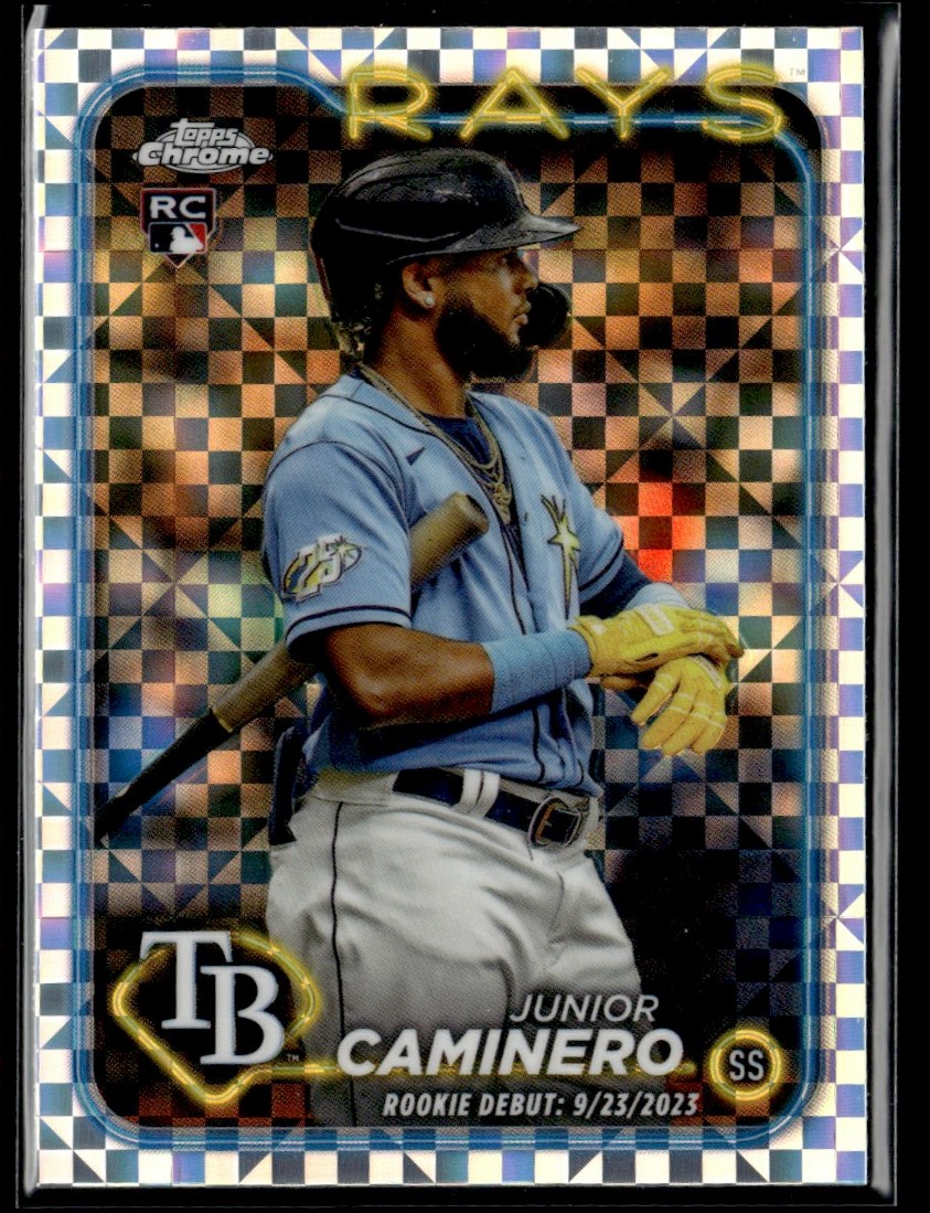 MLB - 【Topps】 Stadium Club Junior Caminero Junior Caminero 2024 Topps Stadium Club Baseball Rookie Card