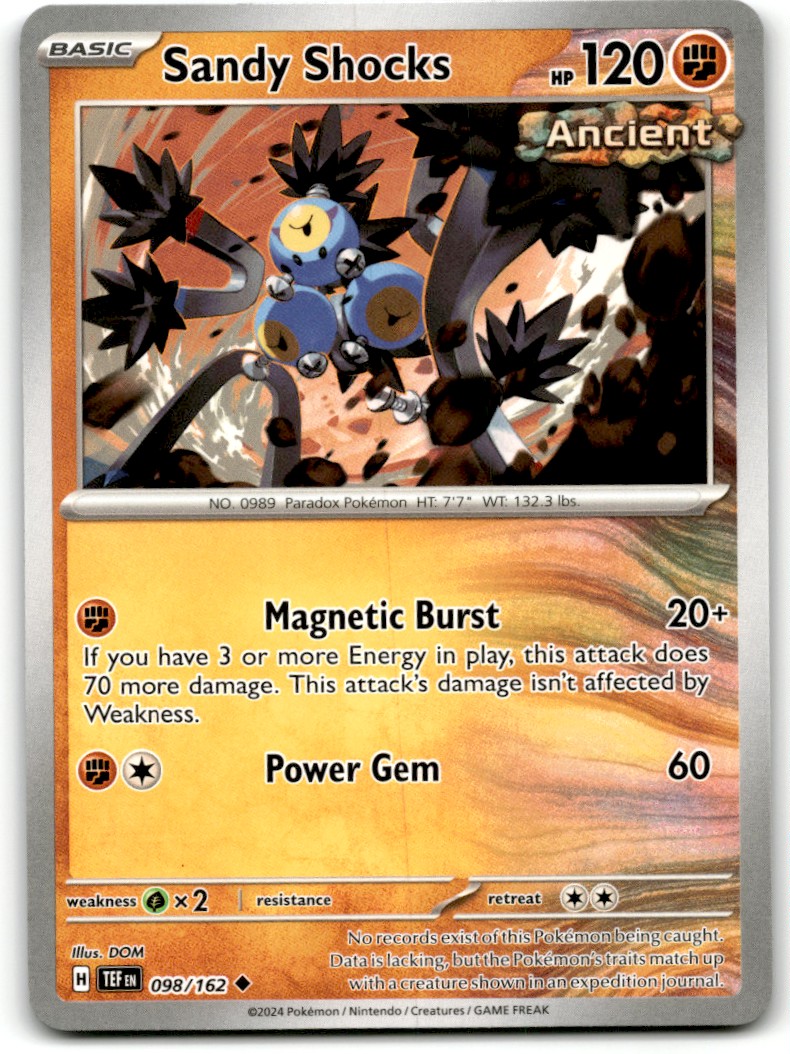 Pokemon Trading Card TCG Sandy Shocks #98 | eBay