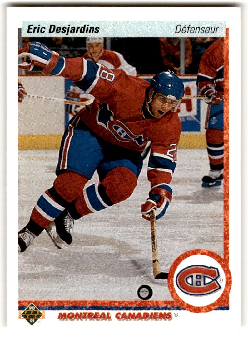 1990-91 Upper Deck French Eric Desjardins #428
