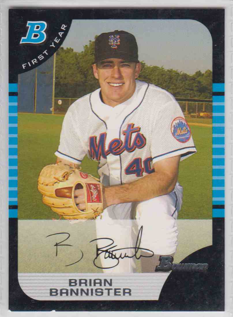 2005 Bowman Brian Bannister #225