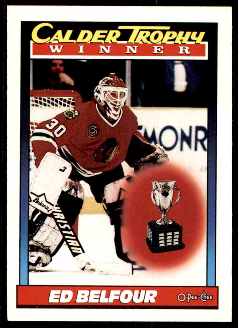 7 Calder Trophy Winner Ed Belfour Trading Cards For Sale