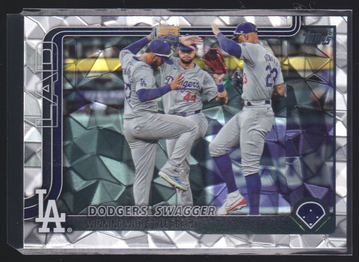 2025 Topps Diamante Dodgers Swagger Los Angeles Dodgers #255