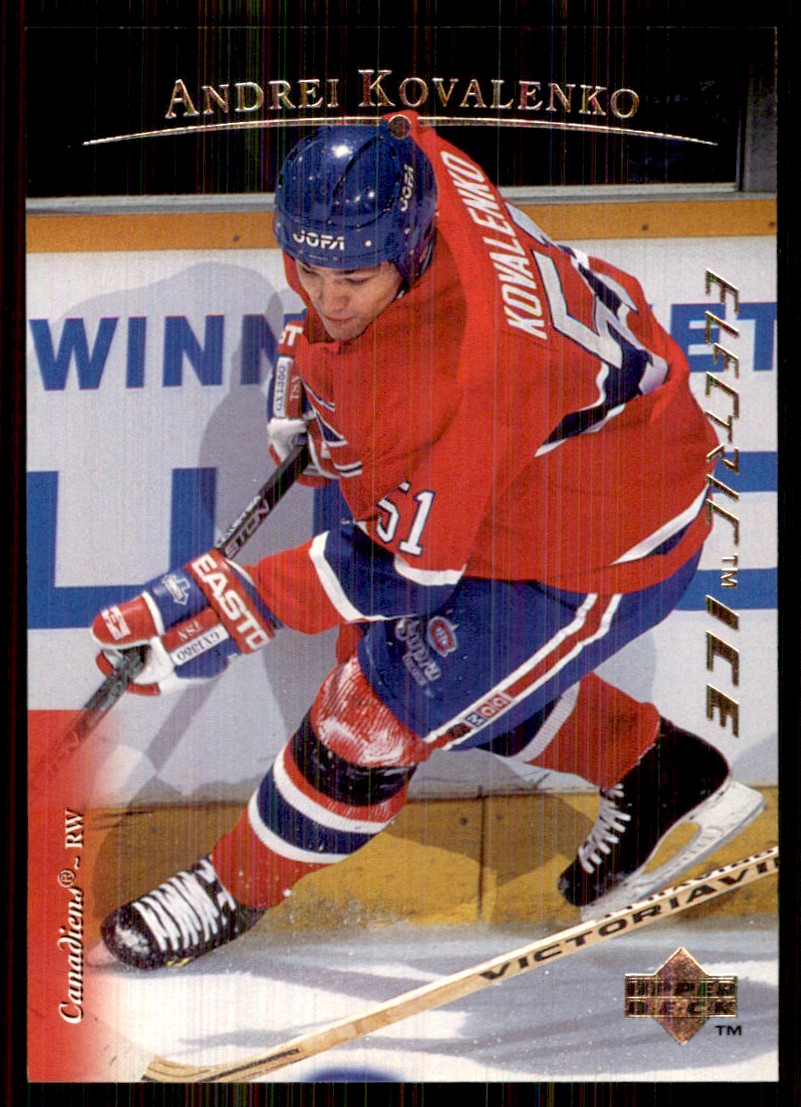 1995-96 Upper Deck Electric Ice Andrei Kovalenko #446
