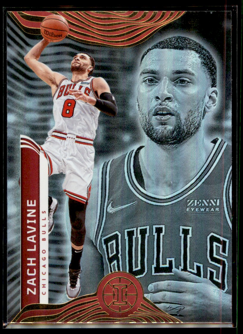 2021-22 Panini NBA Sticker u0026amp; Card Collection Zach LaVine #80 on Kronozio