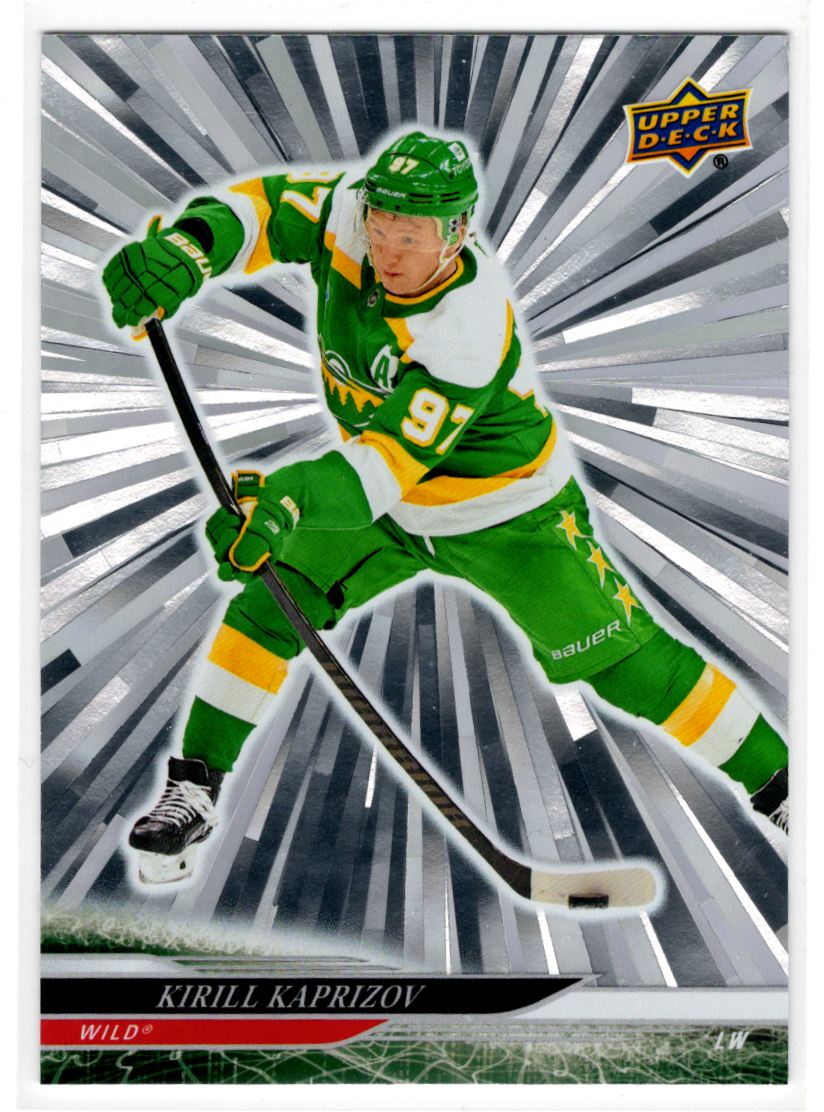 2024-25 Upper Deck Series 2 Outburst Silver Kirill Kaprizov