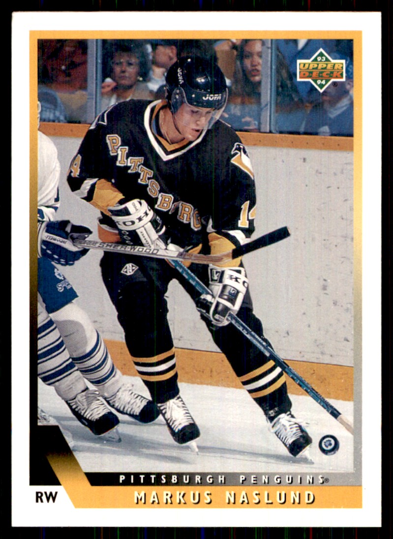 1993-94 Upper Deck Markus Naslund Pittsburgh Penguins #500