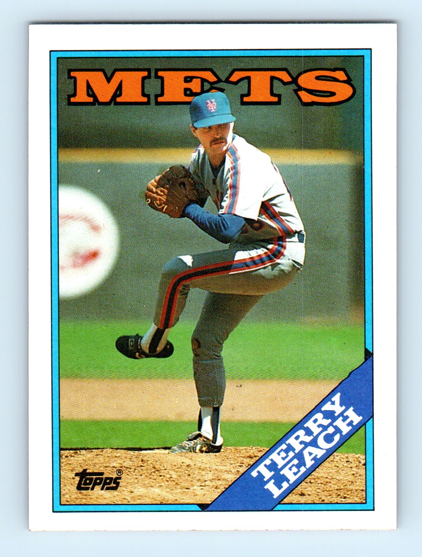 1988 Topps Terry Leach #457 on Kronozio