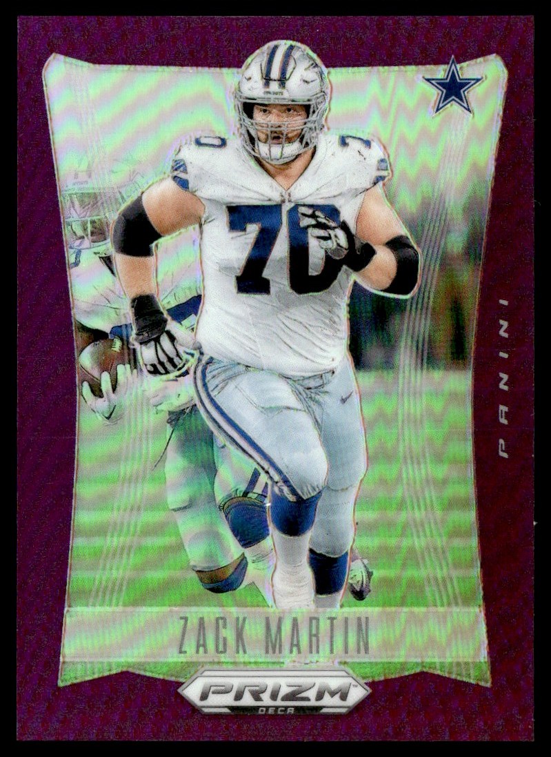 2024 Panini Prizm Deca Purple Prizm Zack Martin 08/99 #79 | eBay