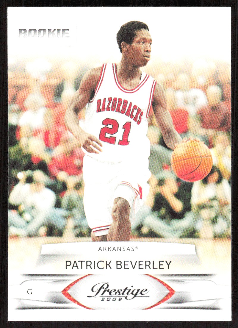 2009-10 9216D Panini Prestige Patrick Beverley Rookie Arkansas