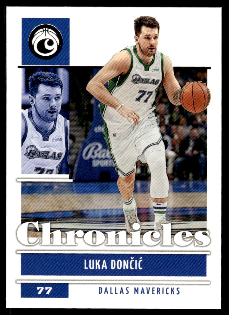 2021-22 Panini Chronicles Basketball Card Luka Don?i? Dallas