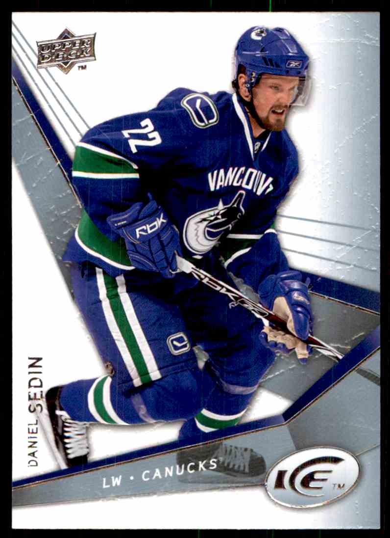 2008-09 Upper Deck Ice Daniel Sedin #22