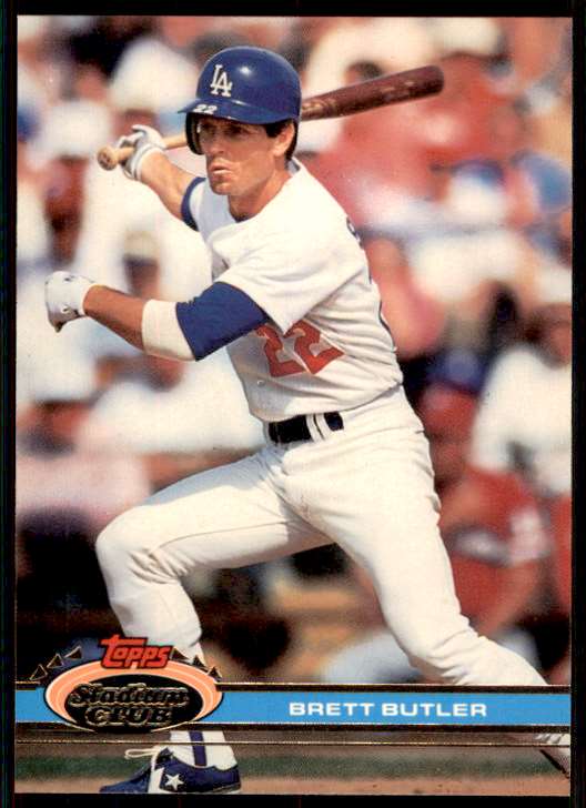 1991 Topps Stadium Club Brett Butler #389