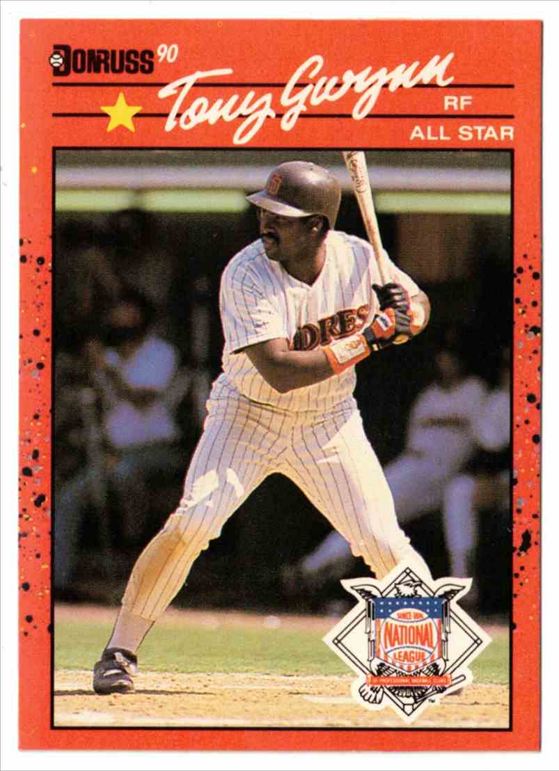 1990 Donruss National League All Star Tony Gwynn ##705