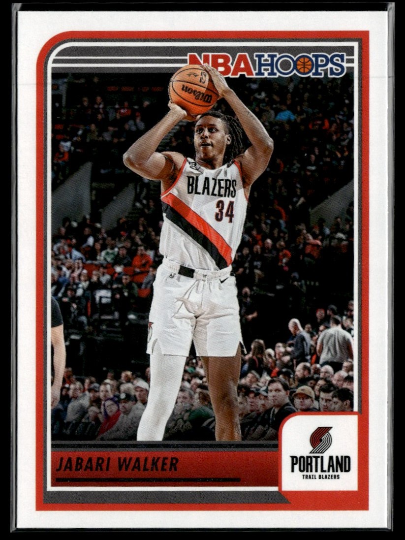 2023-24 Panini NBA Hoops BASE Jabari Walker #89 on Kronozio