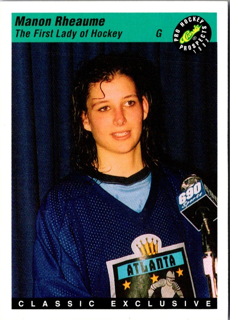 1993-94 Classic Pro Prospects Prototypes Manon Rheaume #PR2