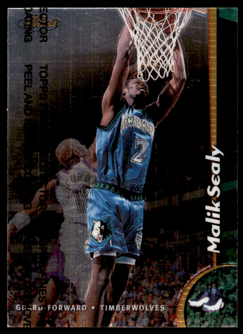 1998-99 Finest Malik Sealy Minnesota Timberwolves #157