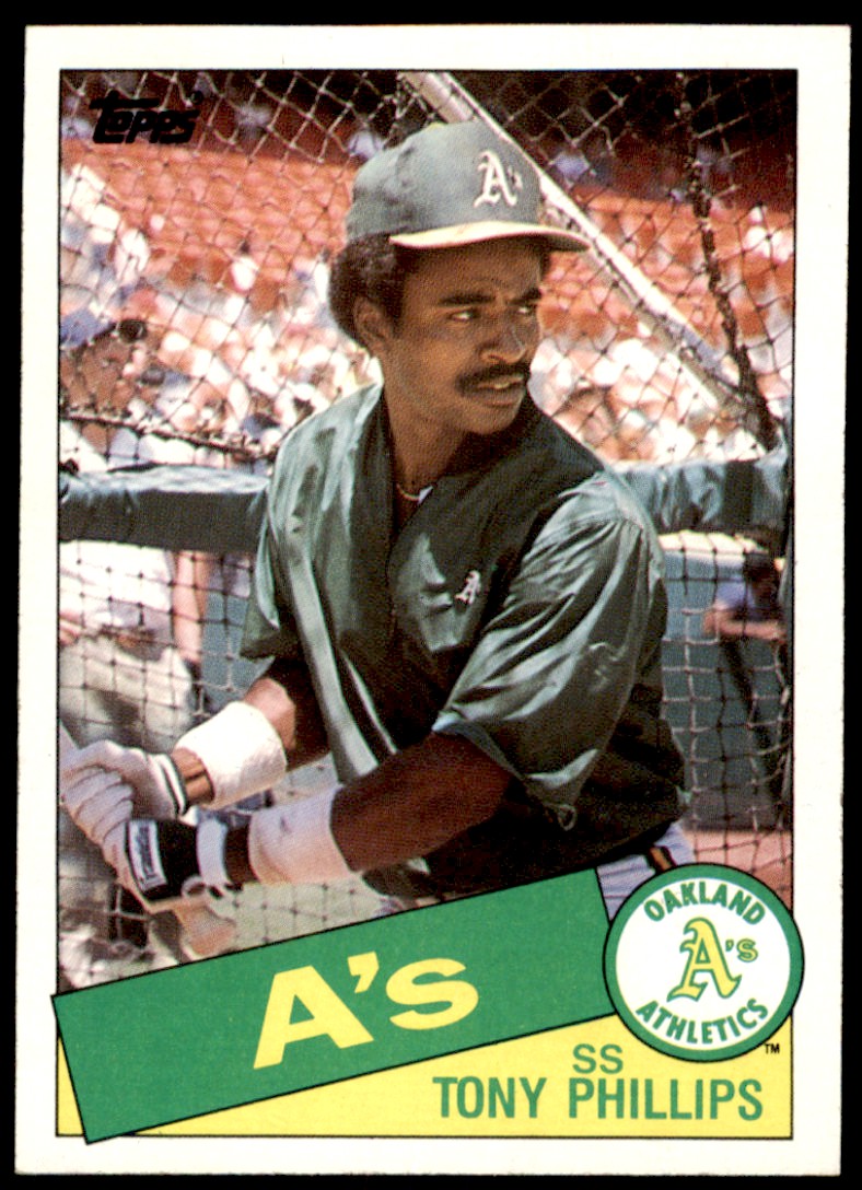 1985 Topps #444 Tony Phillips QRT9gM | eBay