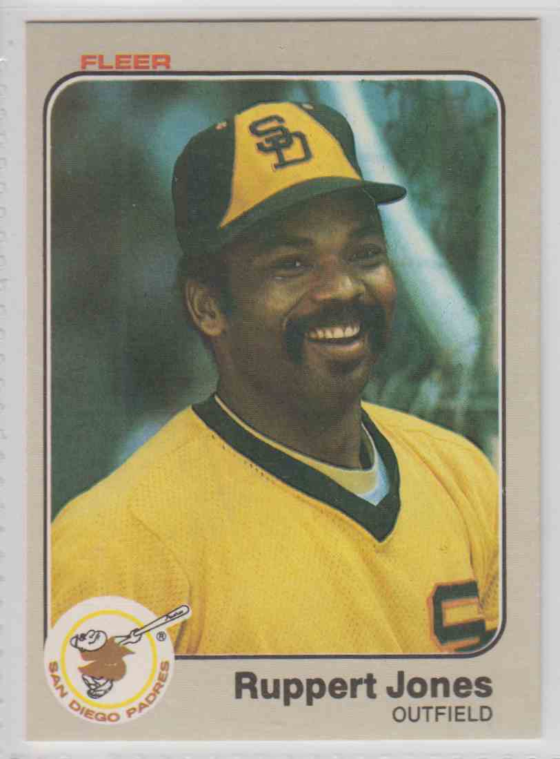 1983 Fleer Ruppert Jones #361