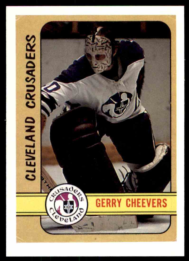 1992-93 O-Pee-Chee Cleveland Crusaders Gerry Cheevers #343 on Kronozio