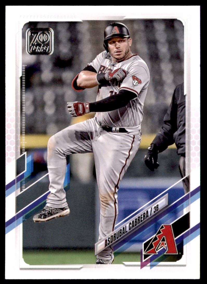 2021 Topps Asdrubal Cabrera Arizona Diamondbacks #US279 | eBay
