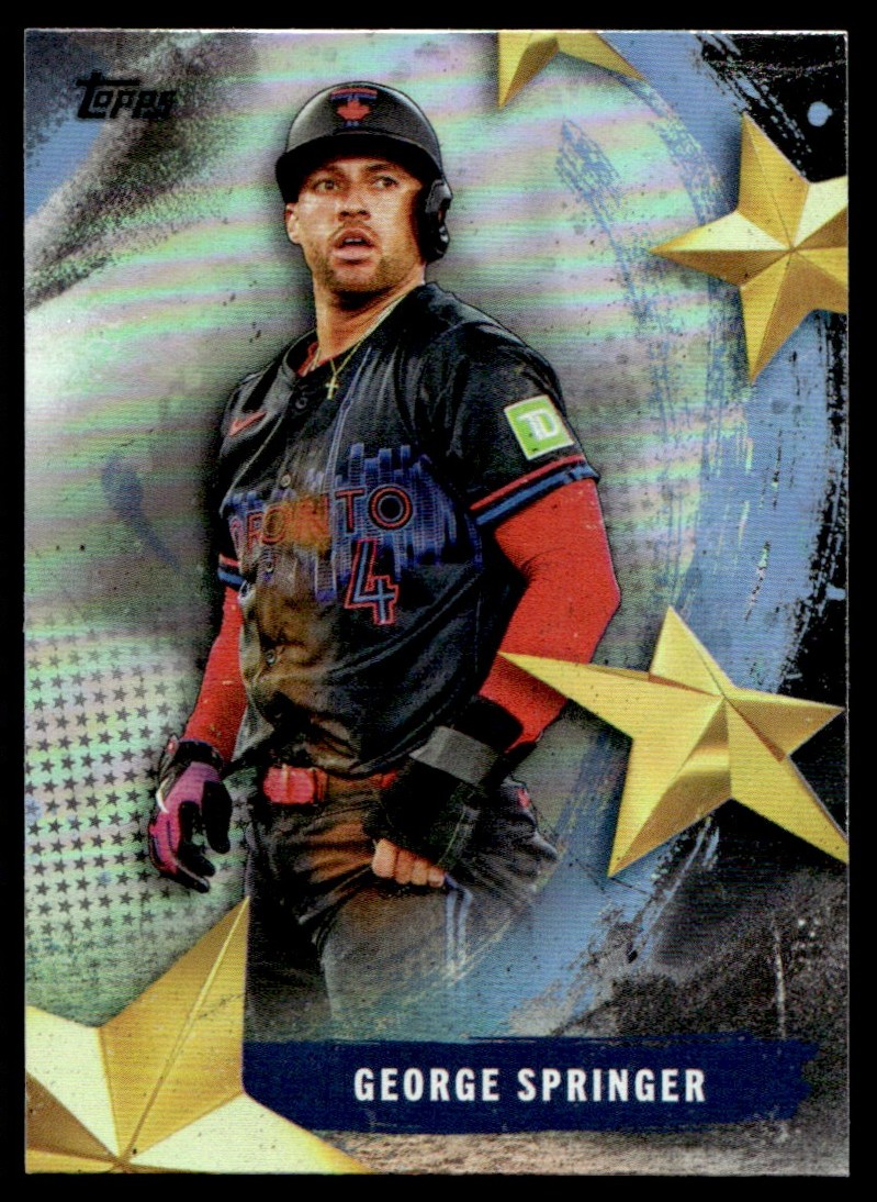MLBカード 2025 Topps Series 2 George Springer Stars of MLB #SMLB-56 QTY | eBay