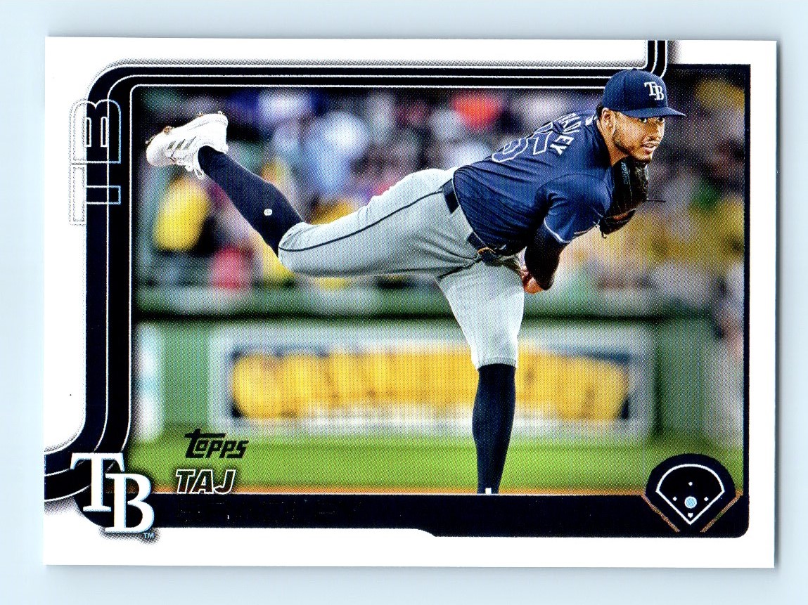 2025 Topps Series 1 Taj Bradley Tampa Bay Rays #183 | eBay