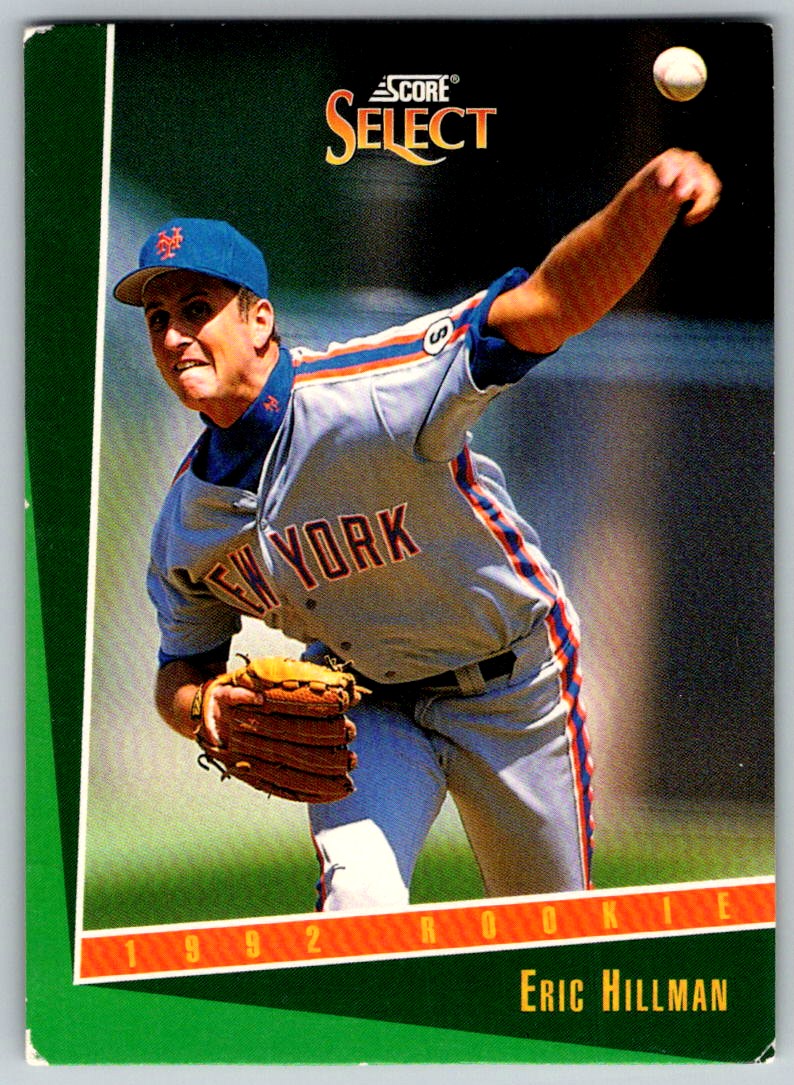 HILLMAN 88 リストバンド 1993 SELECT ERIC HILLMAN NEW YORK METS #350 | eBay