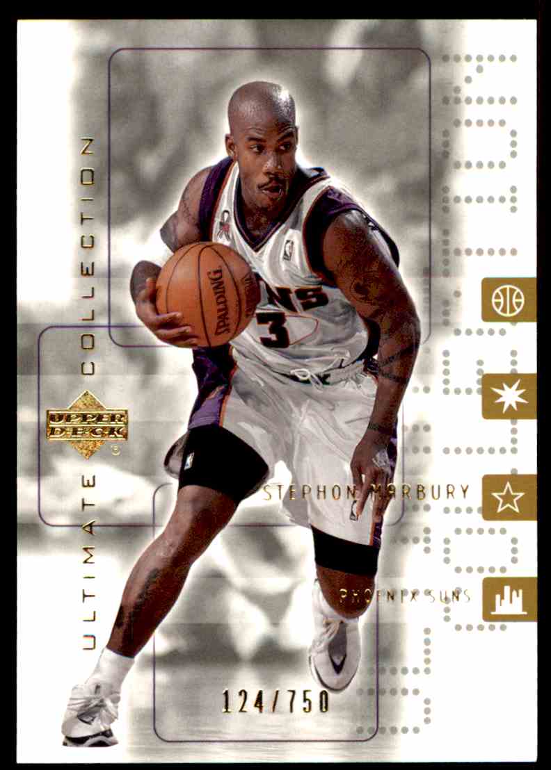 2001-02 Upper Deck Ultimate Collection Stephon Marbury #45 card front image