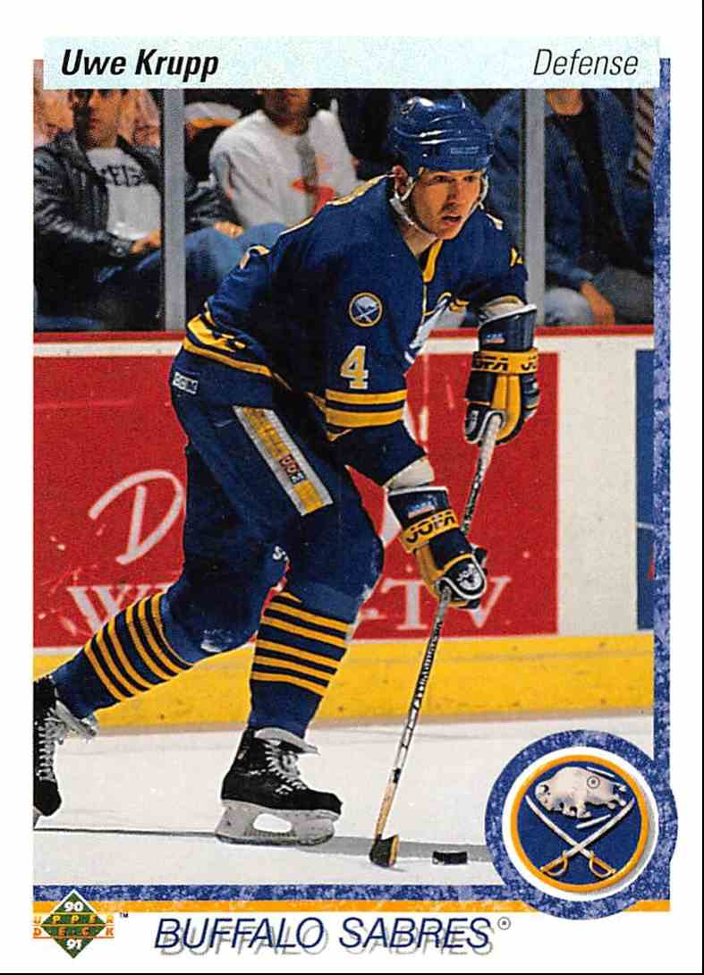 1990-91 Upper Deck Uwe Krupp #187