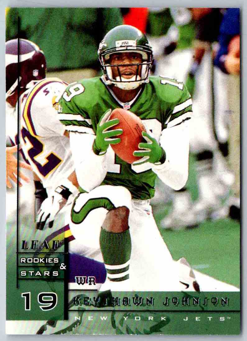 1998 Leaf Rookies And Stars Keyshawn Johnson #1