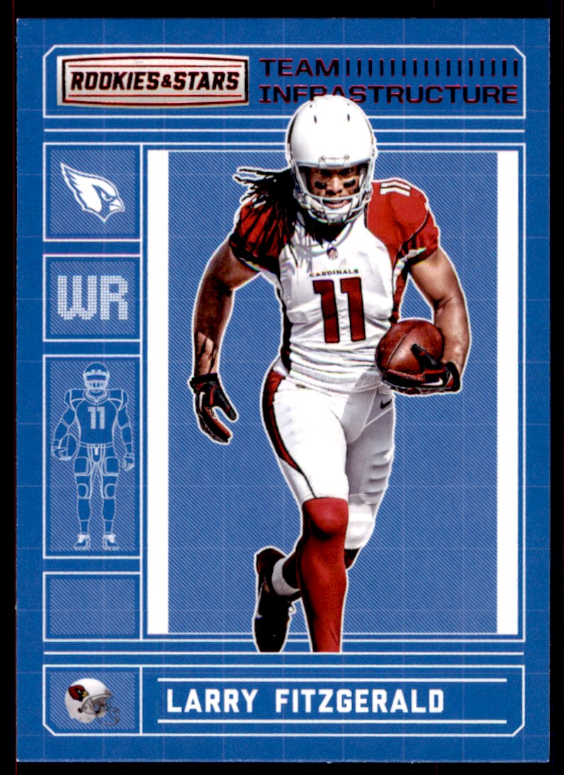 2016 Panini Rookies & Stars Team Infrastructure Larry Fitzgerald #13