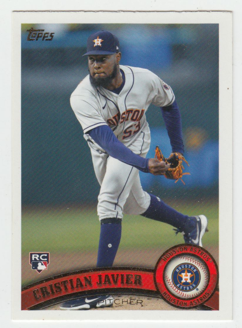 Cristian Javier RC 2021 Topps Series 1 Base Set Baseball Card 