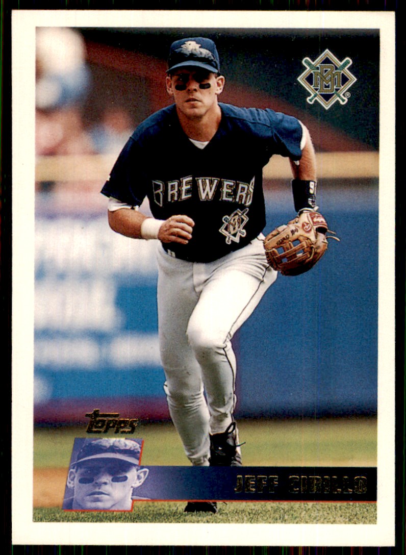 1996 Topps Jeff Cirillo Milwaukee Brewers #282 MLB Baseball Sports