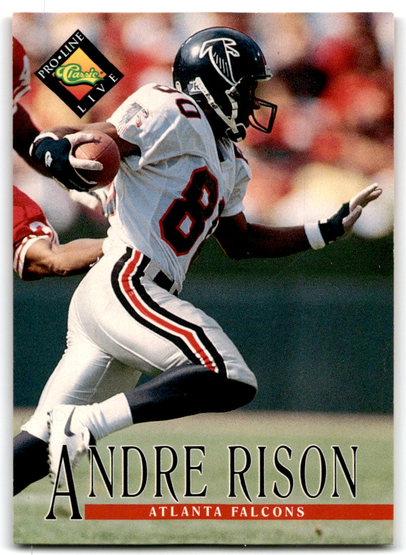1994 PRO LINE LIVE ANDRE RISON ATLANTA FALCONS #2