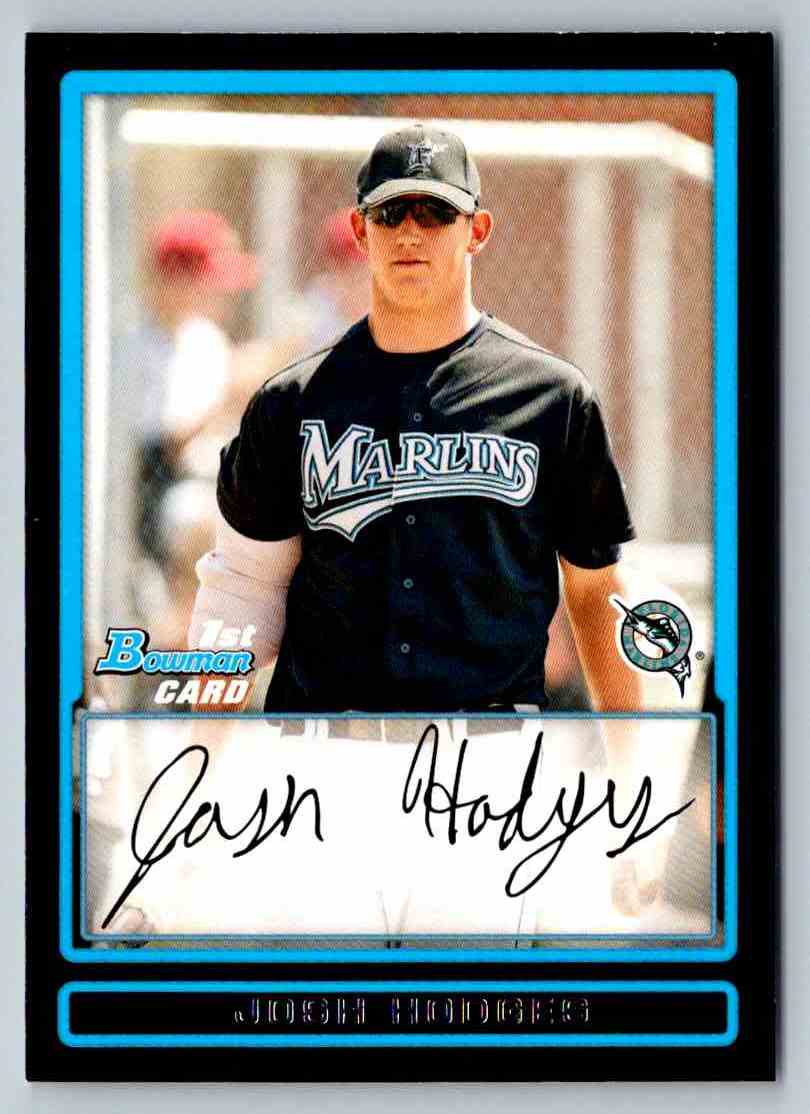 2009 Bowman Draft Picks & Prospects Josh Hodges #BDPP5