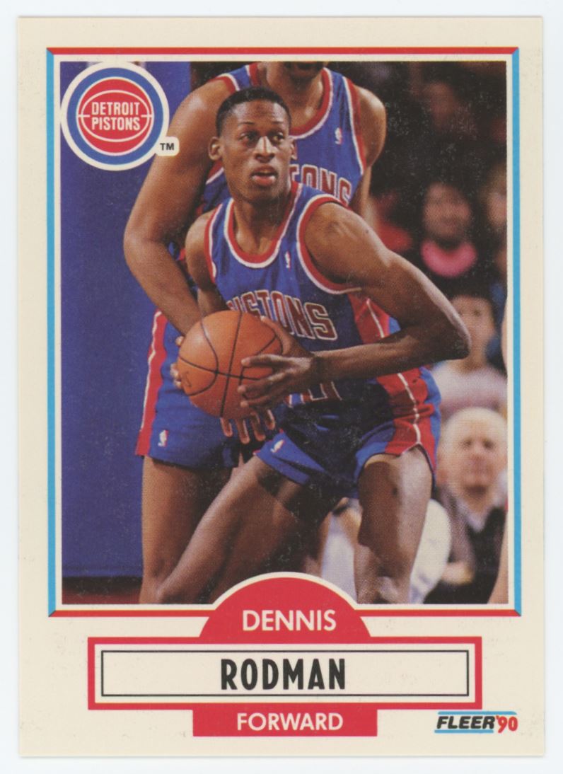 1990-91 Fleer Dennis Rodman #59 on Kronozio