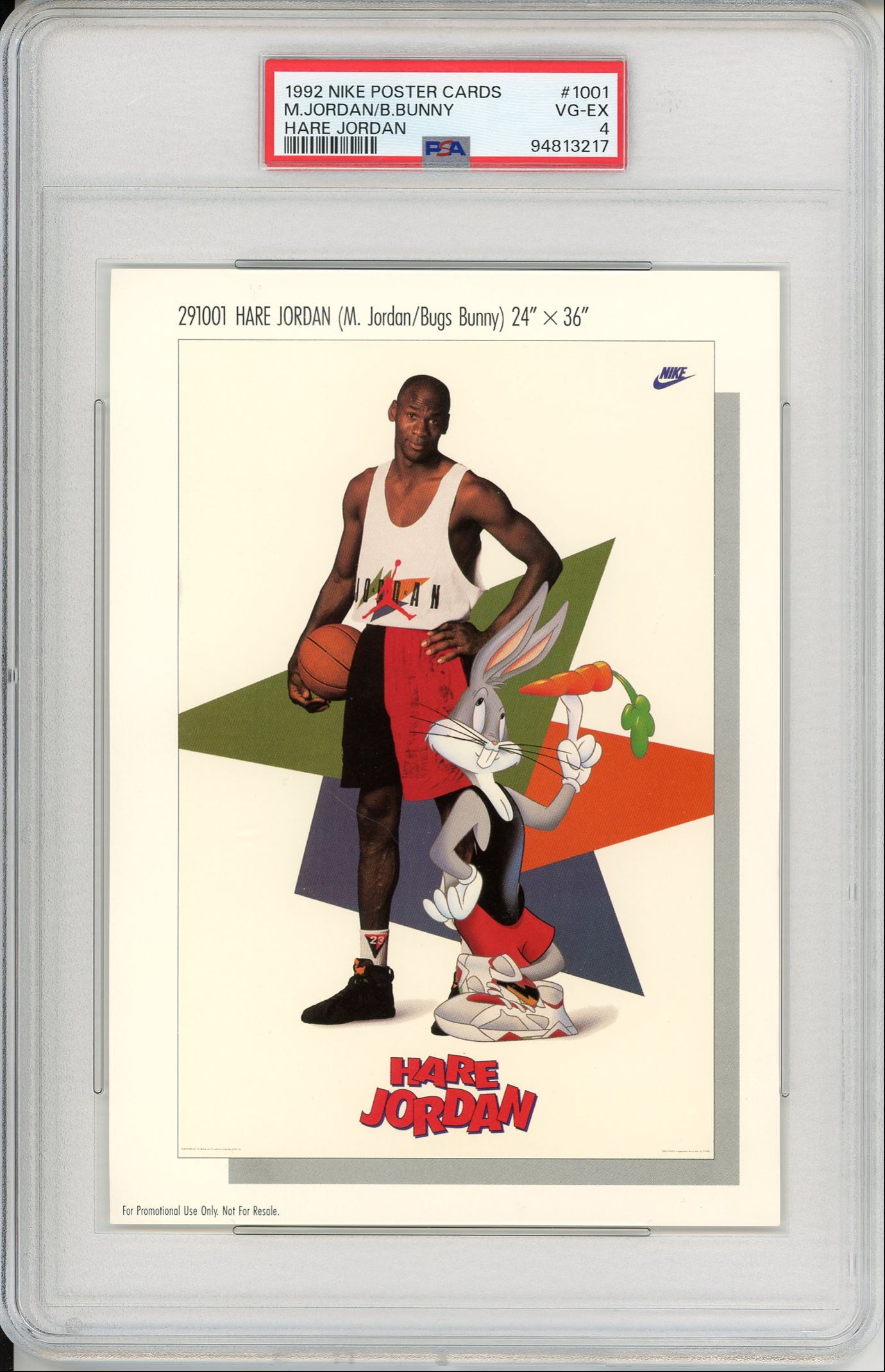 Michael Jordan / AIR JORDAN キャンバスポスター Vintage Michael Jordan Soaring Dunk 1988 Starline Chicago