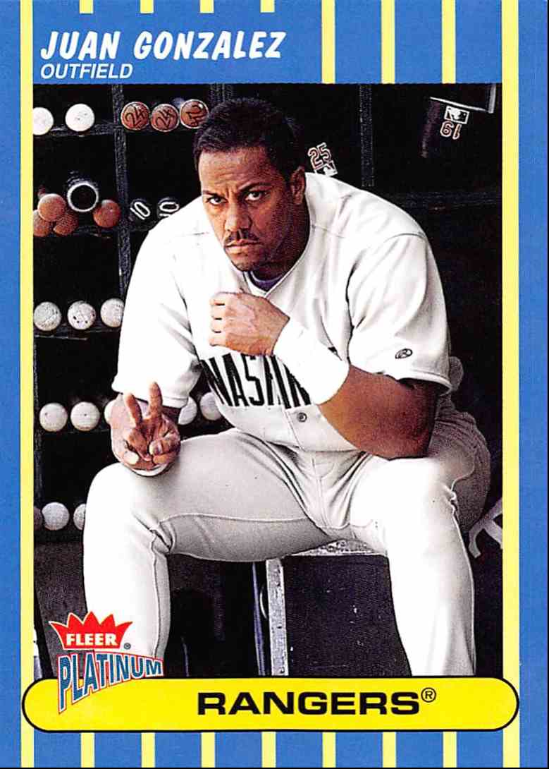 2003 Fleer Platinum Juan Gonzalez #165