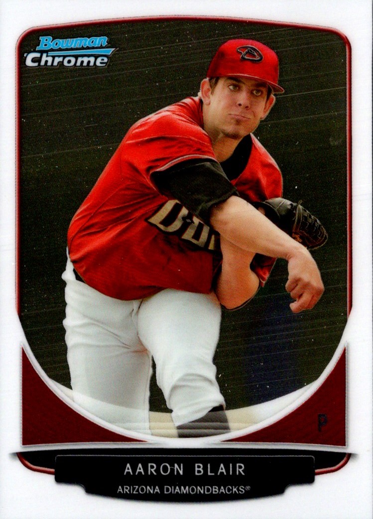 2013 Bowman Draft Picks & Prospects Chrome Aaron Blair #BDPP9
