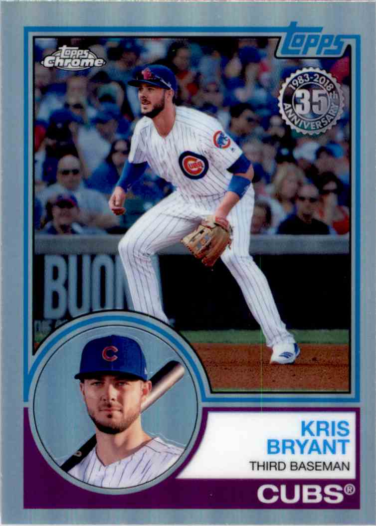 2019 Topps Series 1 Baseball 35th Anniversary 1984 84#T84-39 Anthony Rizzo Chicago Cubs