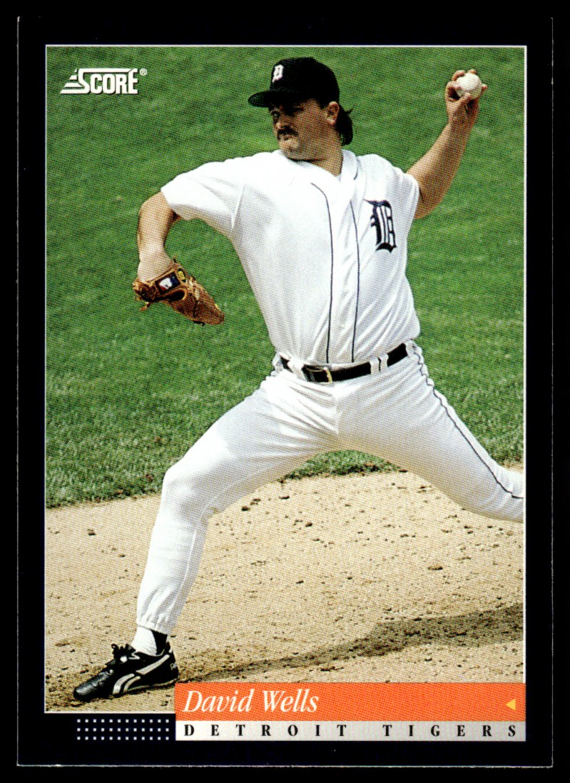 メジャーリーグ　カード　David Wells DAVID WELLS ROOKIE CARD 1988 Topps Traded Blue Jays RC